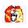 Lion Roaring Postcards