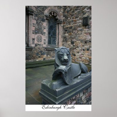 lion statue poster by wonglt