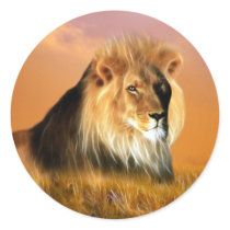 Lion Sticker
