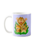 Lion Tiger and Bear Cartoon Mug