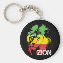 Lion Zion Keychain