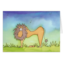 Lionel Lion cards