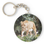 Lioness in Spring keychains