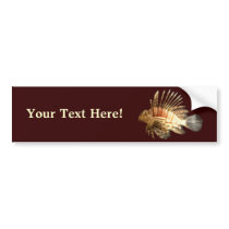 Lionfish Bumper Stickers