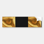 Lions Eye, Brown and Yellow Pastel Bumper Stickers