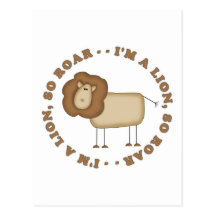 Lion's Roar T-shirts and Gifts Post Card