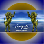 Lionsgate Photo Sculpture Key Chain