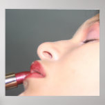 lip stick girl posters