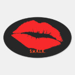 LIP STICK Sexy Lips Heart-shaped Stickers