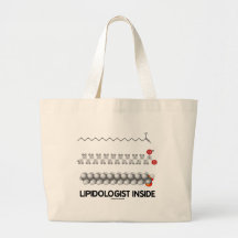 Lipidologist Inside (Lipids Chemical Structure) Bag
