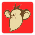 Lippy Monkey Stickers