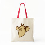 Lippy Monkey Tote Bag