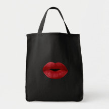 LIPS CANVAS BAG