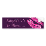 lips glitter, Tangela's T's & More..... bumper stickers