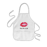lips, kiss the cook aprons