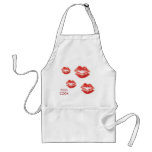 LIPS LIPS LIPS-KISS COOK APRON