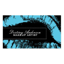 Lips Makeup Business Cards