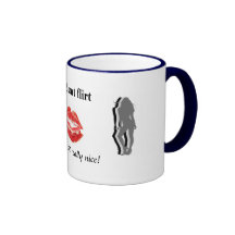 lips, pinup, pinup, I'm just really nice!, I do... Coffee Mugs