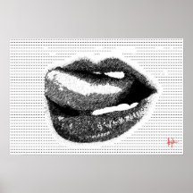 "Lips" Poster