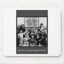 Lips That Touch Liquor Shall Not Touch Ours Mousemat