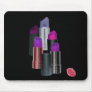 Lipstick Art Sealed with a Kiss... Mouse Mat