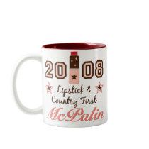 Lipstick Country First 2008 McPalin Mug