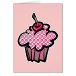 lipstick kisses cupcake cards