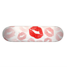 Lipstick Lips Skateboard