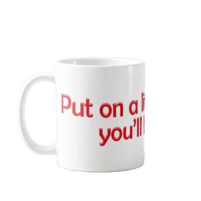 Lipstick Mug by SpeakItDesigns