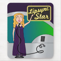 Lipsync Star Mousepad