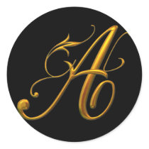 Liquid Gold A monogram