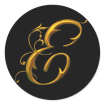 Liquid Gold E monogram