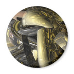 Liquid Metal Refrigerator Magnet