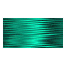 Liquid Metal Photo Greeting Card