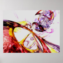 Liquified Abstract Poster