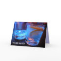 liquor glasses party invite cards