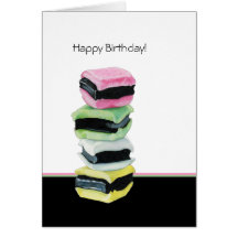 Liquorice Allsorts Birthday Card