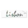 Lisbon Bumper Stickers