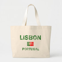 Lisbon Portugal Designs Canvas Bags
