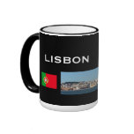 Lisbon Portugal Panoramic Mug