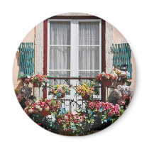 Lisbon´s window balcony fridge magnets