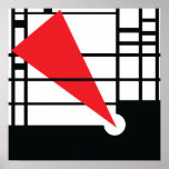 Lissitzky & Mondrian posters