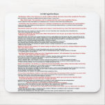 List Of Cognitive Biases mousepads
