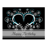 Listen to My Heart Happy Birthday Postcards