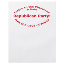 Listen to the Pharisees Personalized Flyer