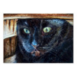 Listening ACEO Art Trading Cards business cards