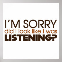 Listening Print