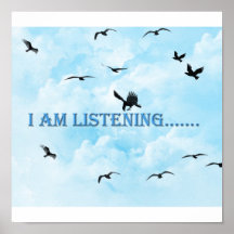 listening posters