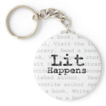 Lit Happens! Key Chains