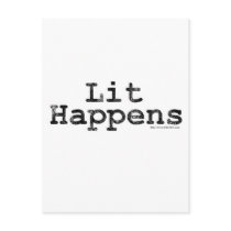 Lit Happens! Postcards